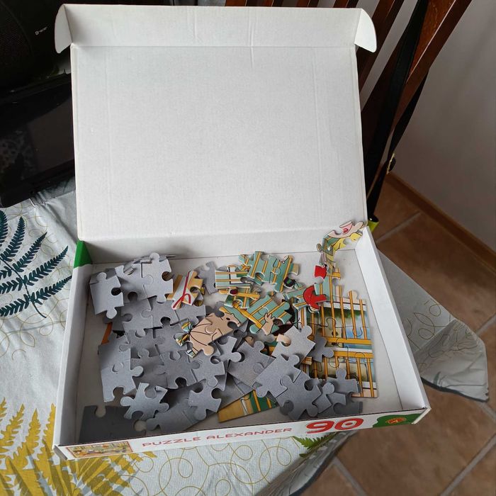 Puzzle - Bolek i Lolek - jak nowe - 90 elementów