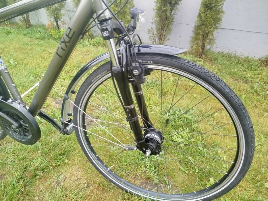 Rower Trekkingowy Miejski RIXE TOULOUSE Koła 28 Cali Rama Alu 50 cm 19,5 cali Hamulce Hydrauliczne