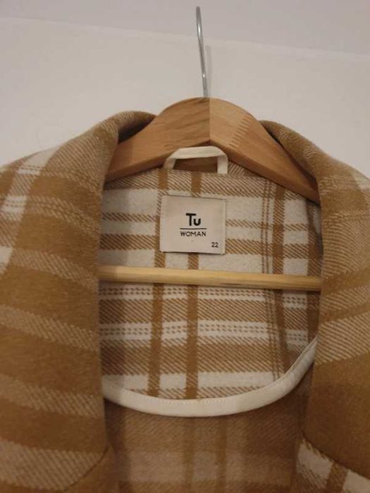 Płaszcz długi damski