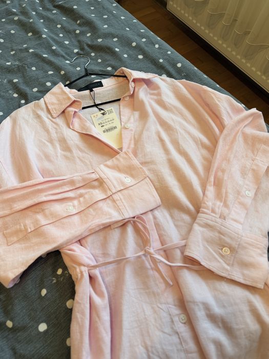 Сорочка льон zara