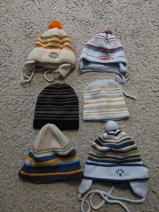 Czapeczki zimowe