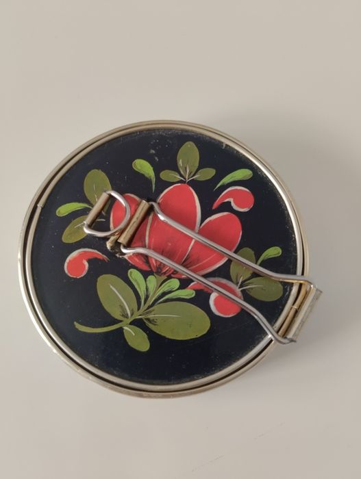 Składane stojące lusterko vintage