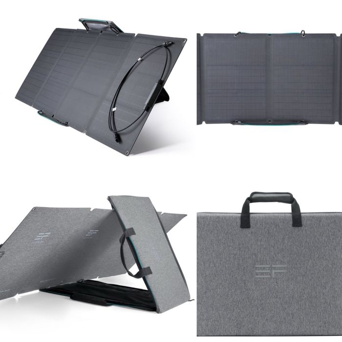 Нова сонячна панель EcoFlow 110W Solar Panel портативна - розкладна