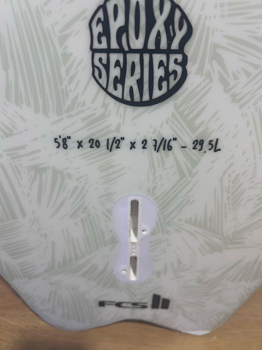 Prancha epoxy softech 5’8
