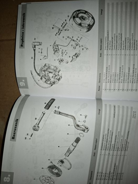 Instrukcja obslugi katalog czesci wsk 125