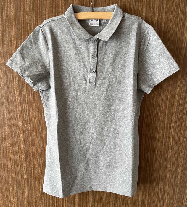 Koszulka polo  4f - szary - rozmiar M