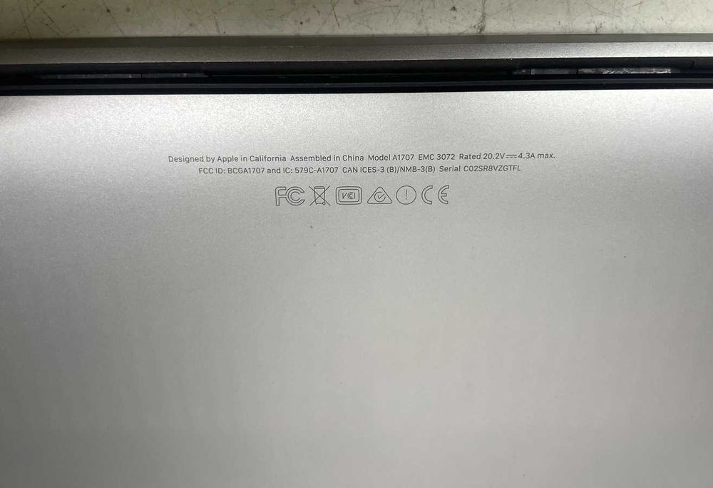 MacBook Pro 15 A1707 2017 на запчасти