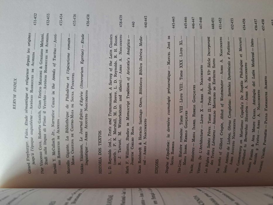 Euphrosyne Revista de Filologia Clássica Vol. XVI - PORTES GRÁTIS