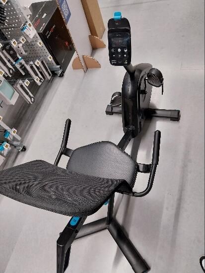 Bicicleta estática.