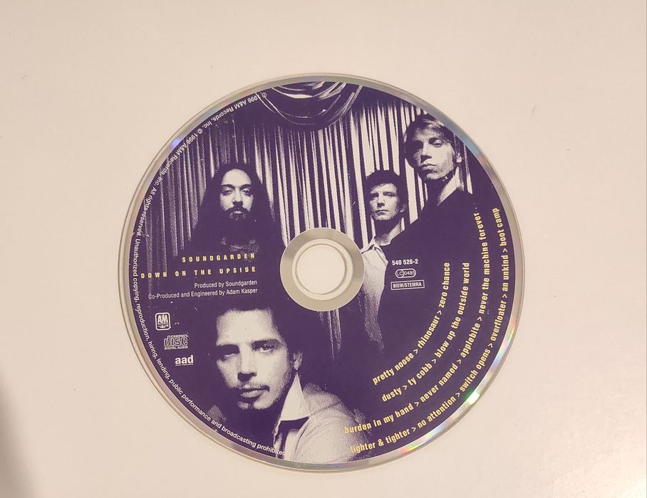 CD música SoundGarden - Down on the upside