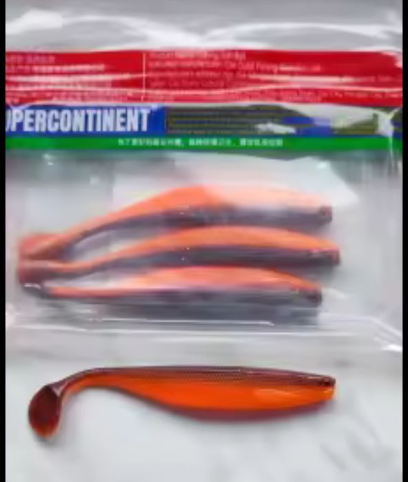 Fishing 3D  Miękka przynęta 100 mm 4 szt