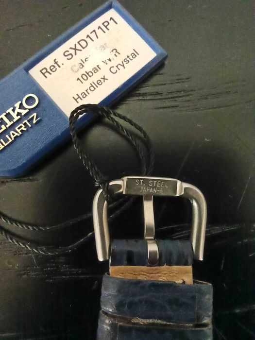 Relógio de Pulso (Seiko SQ100 SXD171P1, Novo e Original)