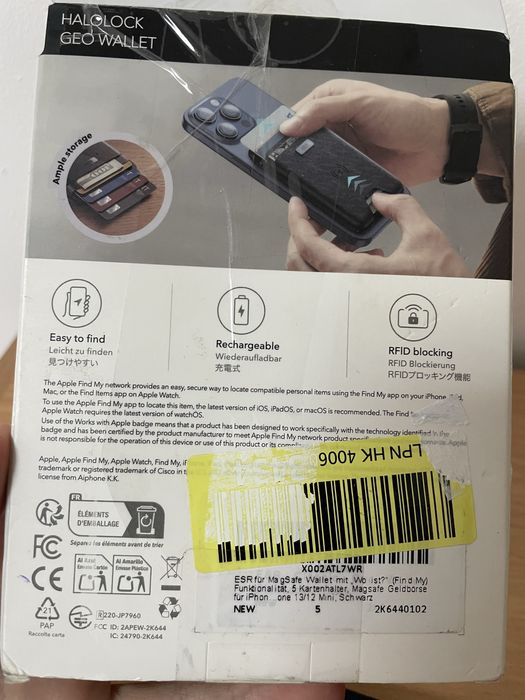 ESR Geowallet 2K644 airtag find my magsafe