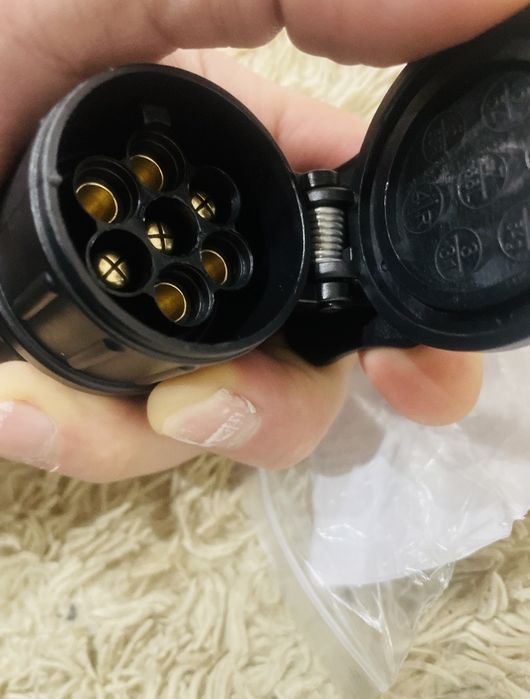 Для причепів перехідник штеккера причепа з 13 пін на 7 пін мото