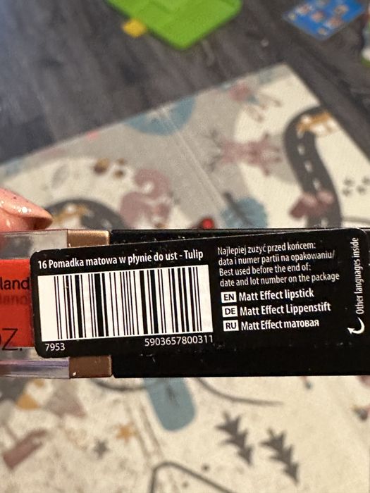 Neonail pomadka matowa w płynie 16 tulip