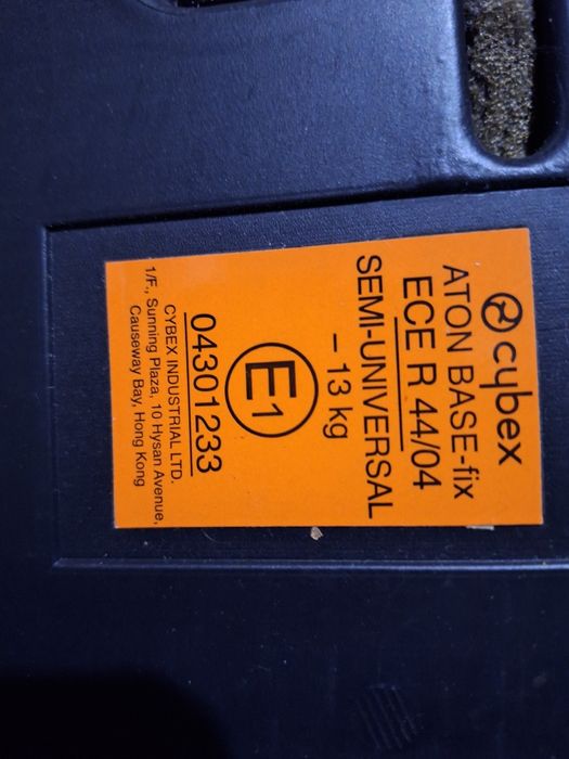 Isofix ovo Cybex - baixa preço