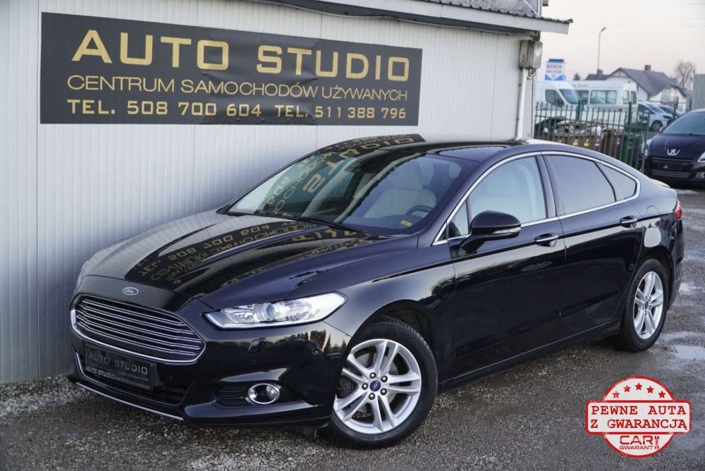 Ford Mondeo Nawi+Kamera/Beż-Skóra+Pamięć/Asystenty/Tempomat/Full-Serwis/Bezwypadek