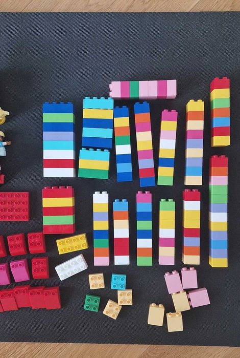 Duży zestaw LEGO Duplo, Unico Maximilian Families + dodatkowe (280el)