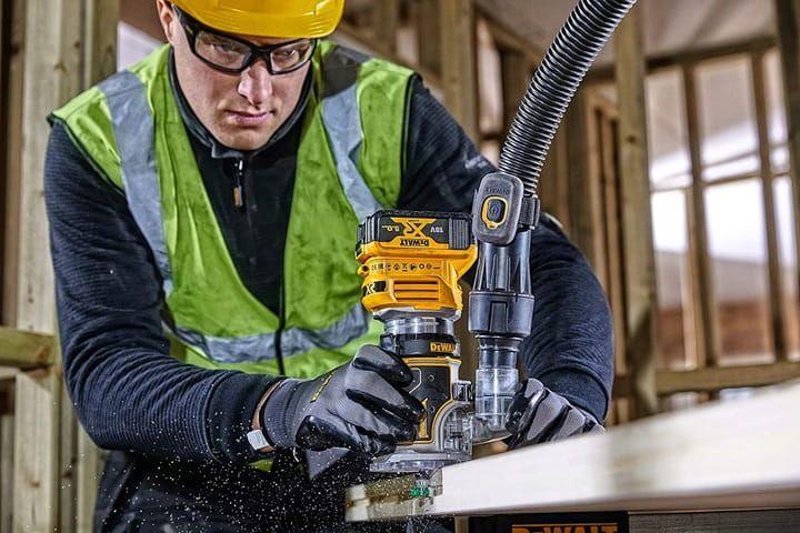 Dewalt Frezarka Górnowrzecionowa Xr 18V Bez Akumulatora