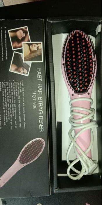 Електричний гребінець вирівнювачFAST HAIR STRAGHTENER