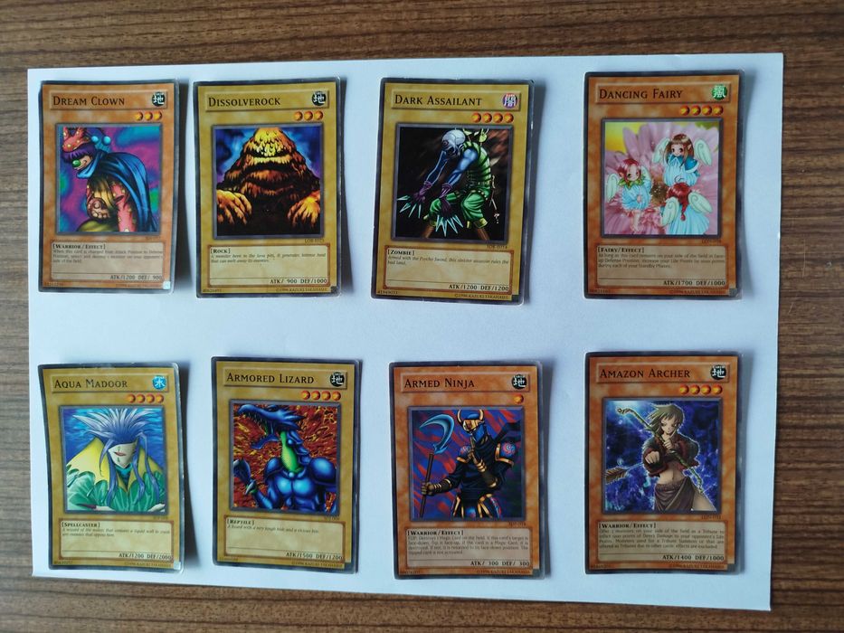 Cartas Yu-Gi-Oh! M 1