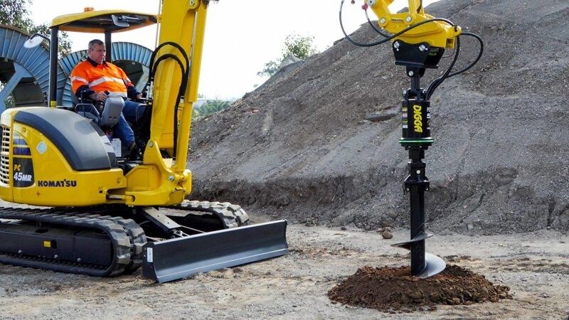 Послуги гідробура,буріння, ямобур,гидровращатель