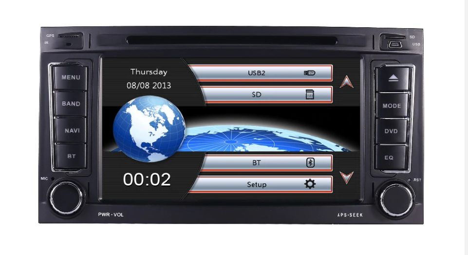 Rádio DVD para Vw Touareg