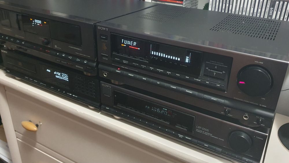 Wieza Sony seria LBT-D505 4szt klocki plus głośniki 3drożne Pilot