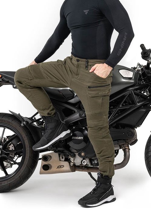 Spodnie motocyklowe bojówki Shima Giro rozm. 54