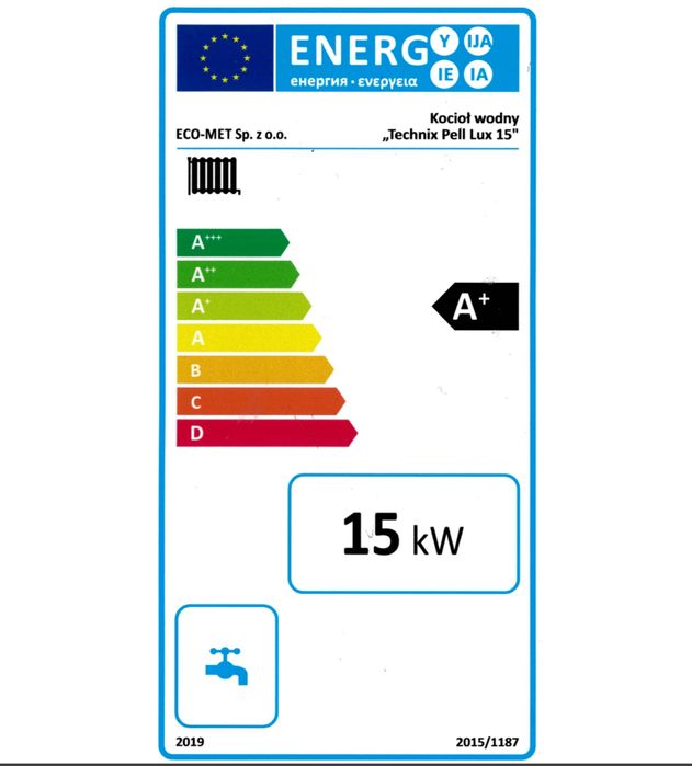 Dofinansowanie dotacja Kocioł TECHNIX PELL LUX 15kW pellet