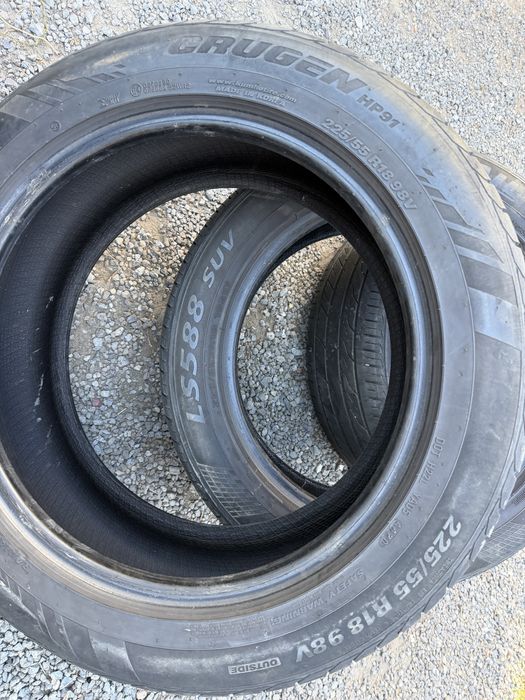 Opony letnie 225/55R18 2x6mm i 2x5mm  0122 i 4420 4szt
