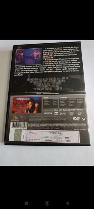 DVD cyborg - van Damme