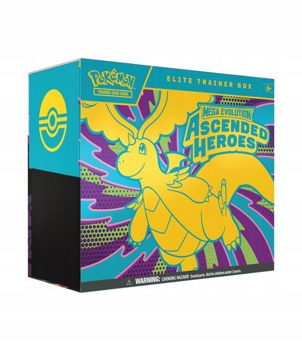 outlet pokémon tcg: mega evolution - elite trainer box - dragonite de