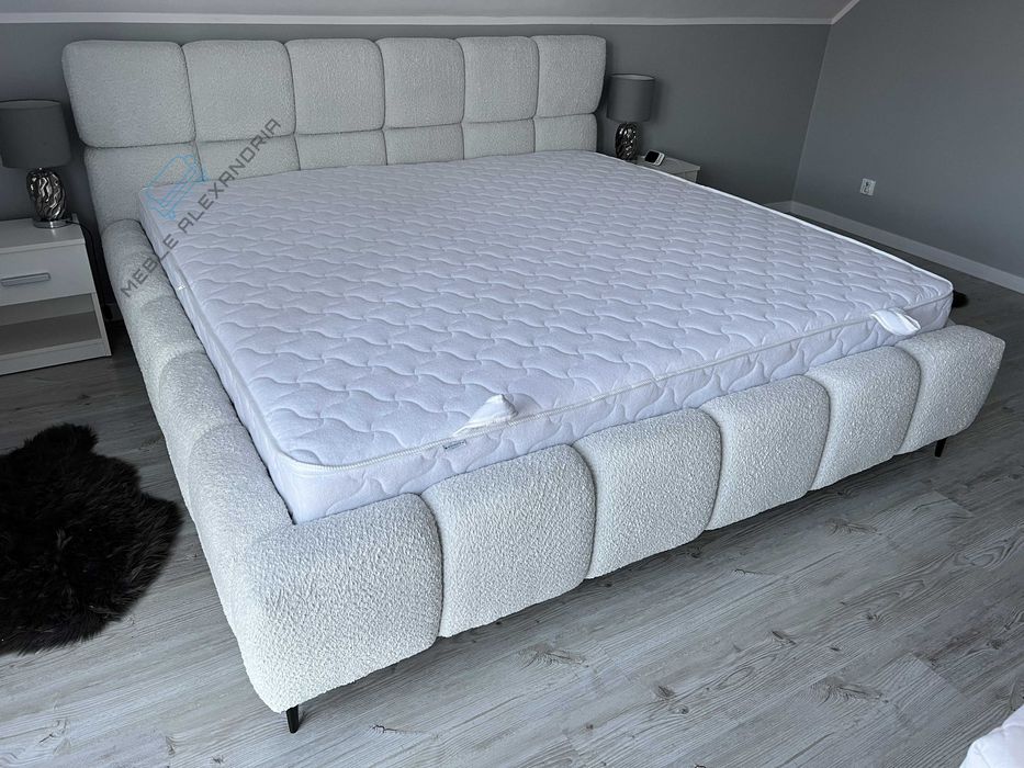 Łóżko LUX 120, 140, 160, 180, 200 metal PRODUCENT