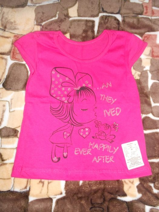 Футболки новые на на 1-2-3 года