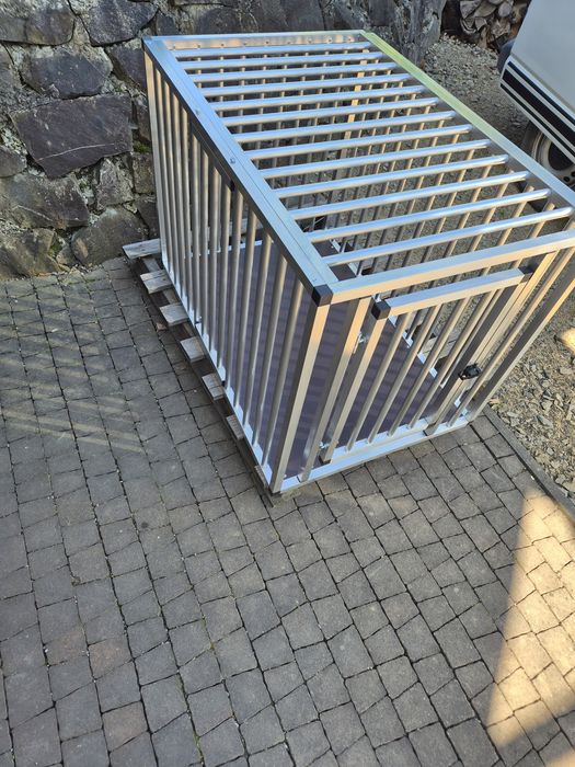 klatka dla psa aluminiowa składana