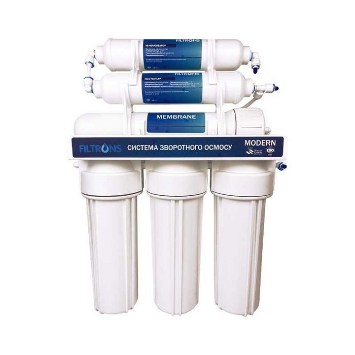 Система зворотного осмосу 6-ти ступенева FILRTONS Modern (ТАЙВАНЬ) з мембраною FilmTec™ Aqualast™ 1812-HR (США)