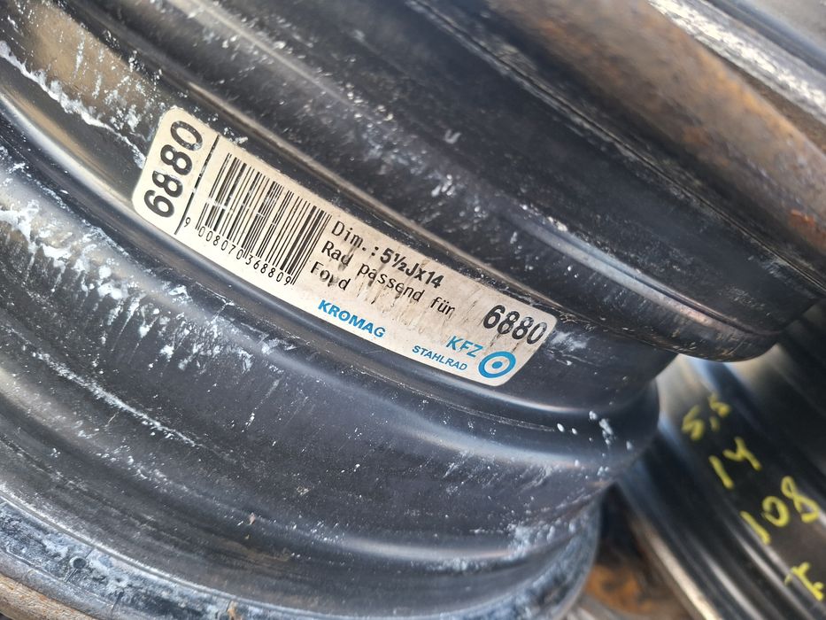 Диски металеві Форд Фієста 4/108 R14 5,5J ET47.5 Ford Fiesta.