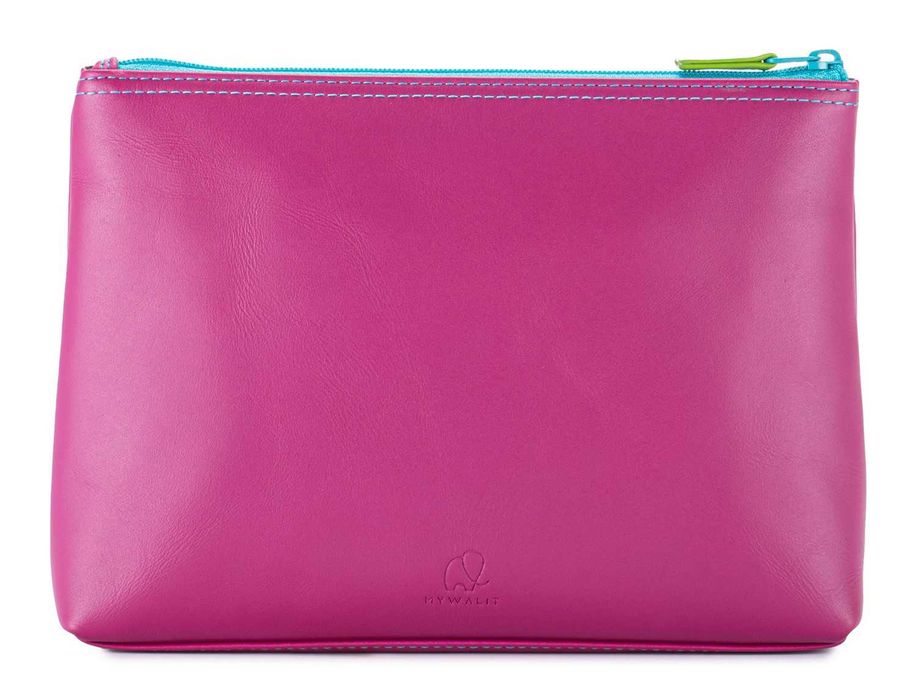 Necessaire de maquilhagem, grande em pele da MYWALIT, na cor Liguria