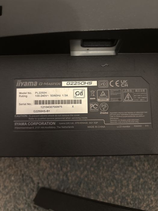 Monitor gamingowy Black Hawk G-MASTER G2250HS – 1ms / 75Hz / FreeSync / HDMI
