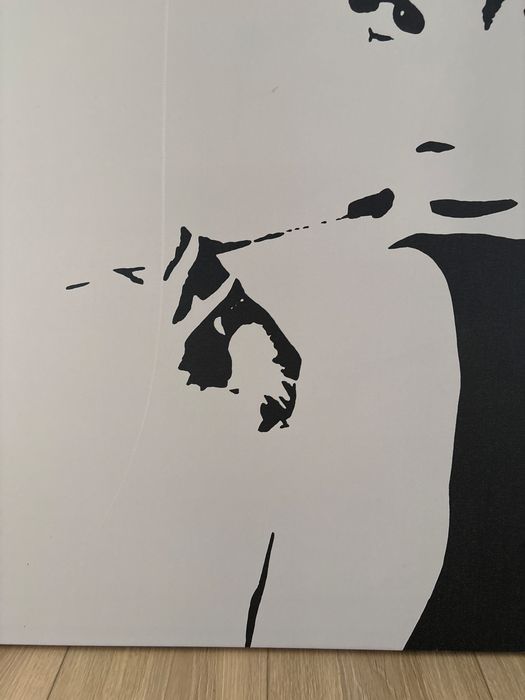 Duzy obraz canvas z Audrey Hepburn 90x90cm