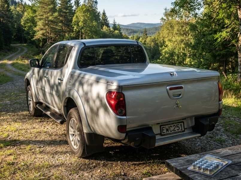 Zabudowa Mitsubishi Klapa pokrywa paki z tworzywa ABS Mitsubishi L200 09–15