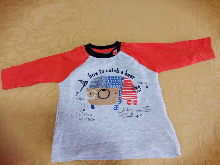 5 camisolas manga comprida, Benetton, H&M, 3 meses