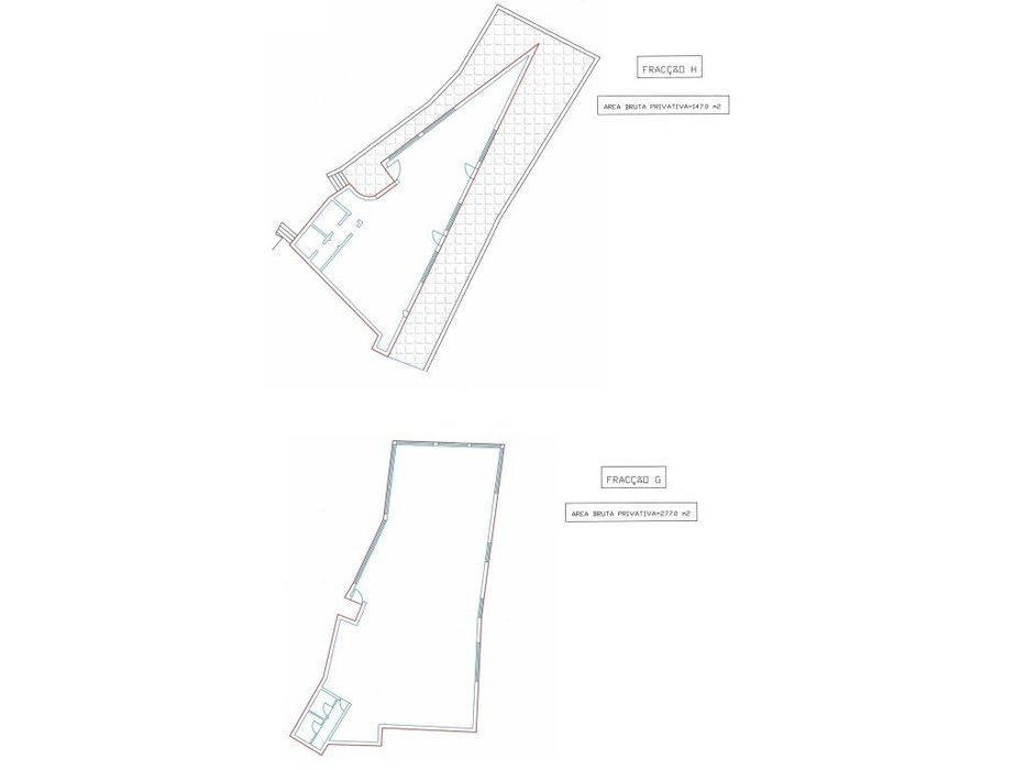 Duas Lojas (424m2) no Centro de Vila Real