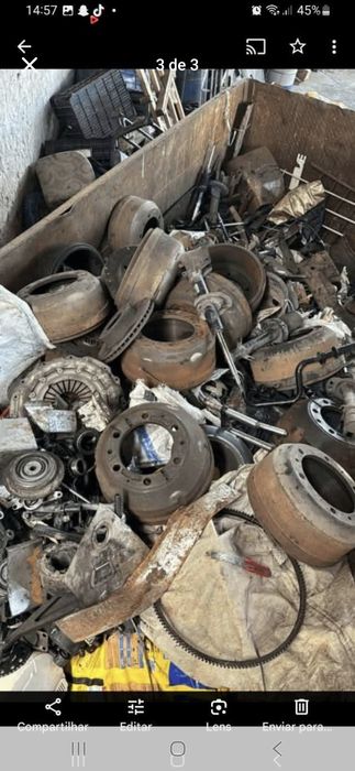 Sucateiro ao domicílio