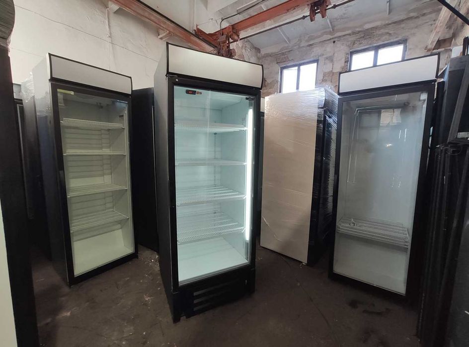 Гарна якість! Холодильна шафа вітрина Inter 750T Чорний. Гарантія!