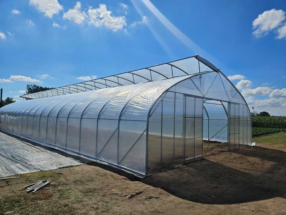 konstrukcja tunelu foliowego, tunel foliowy 10 x 30 x 4,2