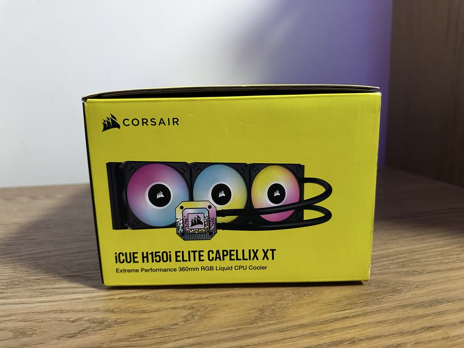 Water Cooler Corsair iCUE H150i ELITE CAPELLIX XT 360mm