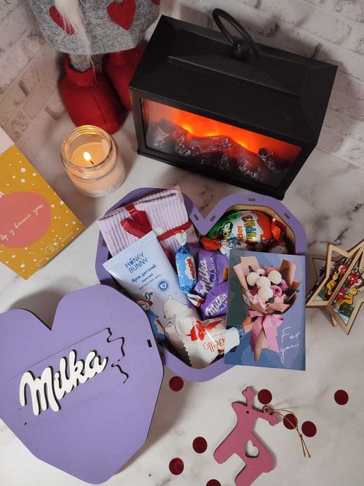 Подарунковий бокс "Серце Мілка S"