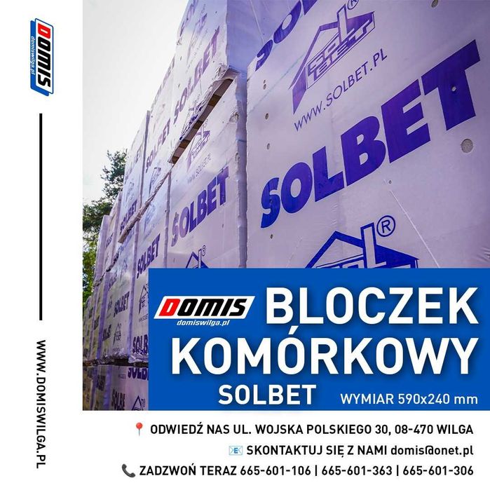 Solbet 24 P+W beton komórkowy suporex PROMOCJA